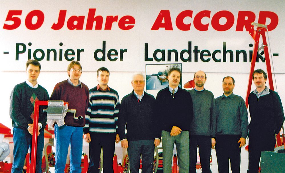 50 Jahre ACCORD – Pionier der Landtechnik, Soester Stadthalle, 15. Mai 1998.
