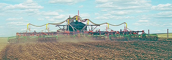 1979 · Friggstad, Kanada: 14,6 m Air Seeder.