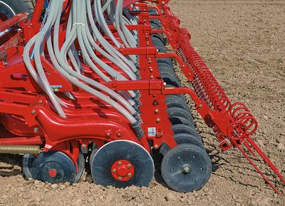 Das CX-Ultra-Säschar für die großen gezogenen Drillmaschinen.