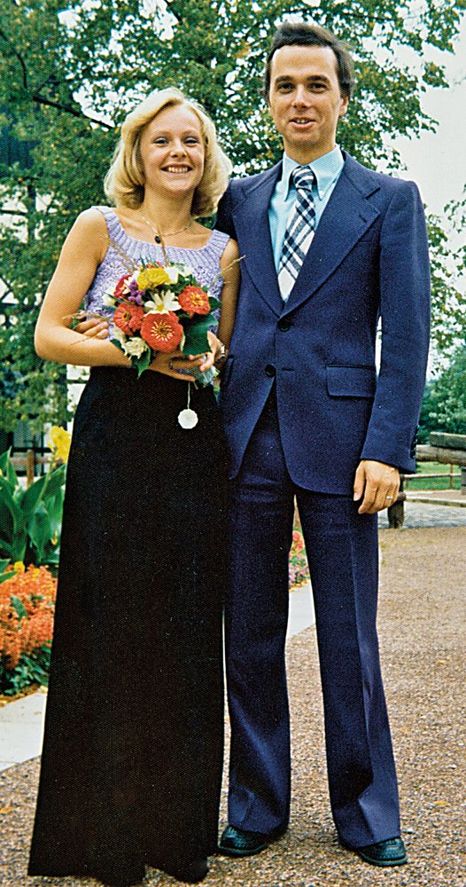 Helmut und Bärbel Weiste, 15. August 1975.
