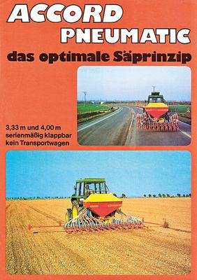 »ACCORD PNEUMATIC – das optimale Säprinzip.«