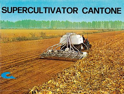 Der Supercultivator von Cantone, Vercelli – Italien 1970.