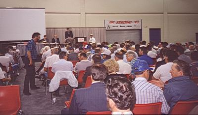 Das internationale Symposium der Universität Saskatchewan, Juni 1990.